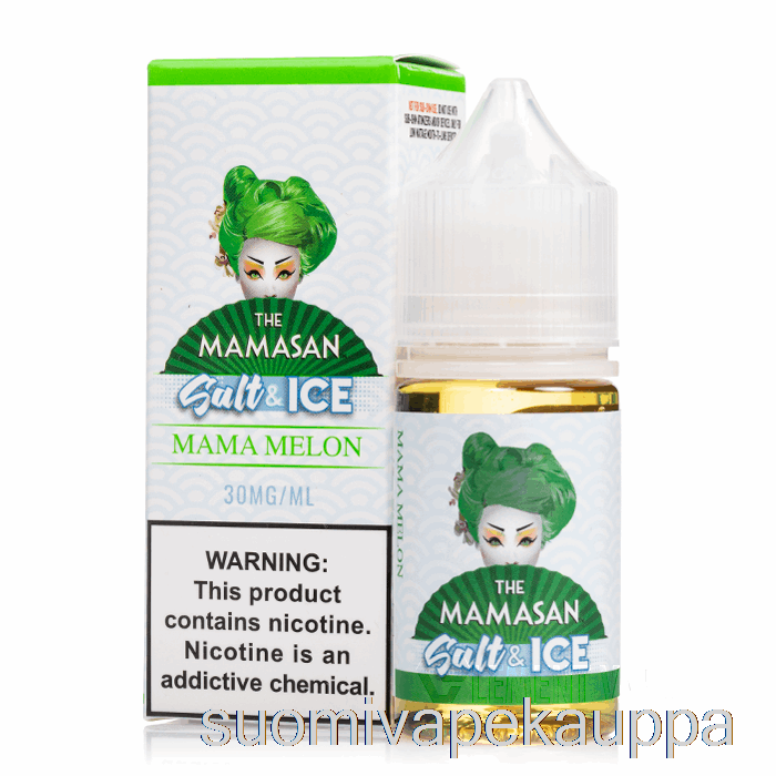 Vape Nesteet Jää Mama Melonisuola - Mamasan E-neste - 30ml 30mg